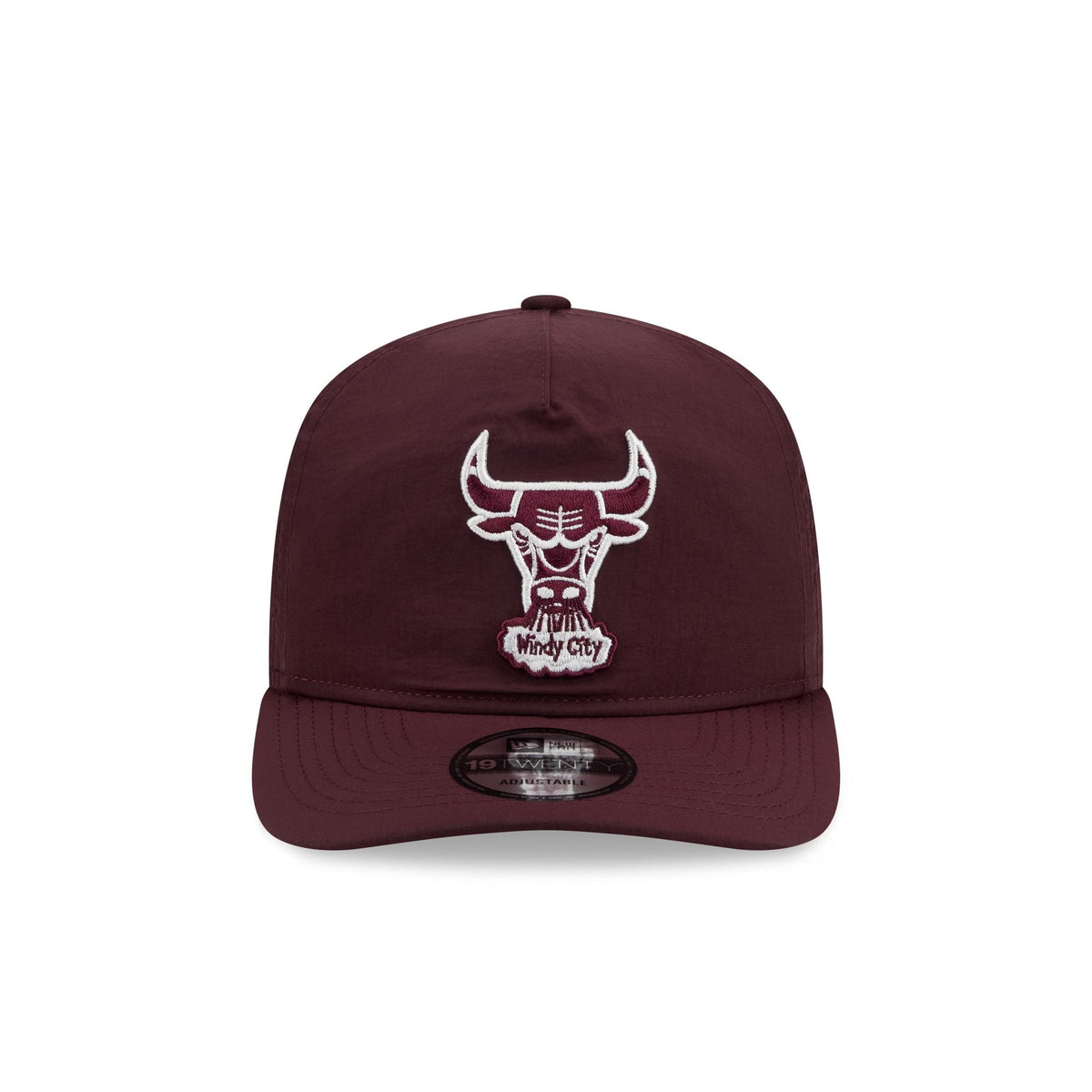 Chicago Bulls Burgundy Nylon 19TWENTY Adjustable Hat