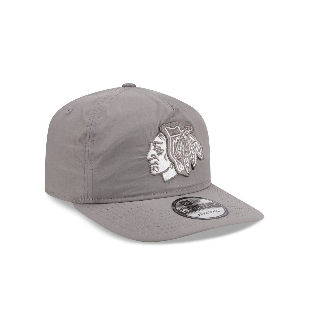Chicago Blackhawks Gray Nylon 19TWENTY Adjustable Hat