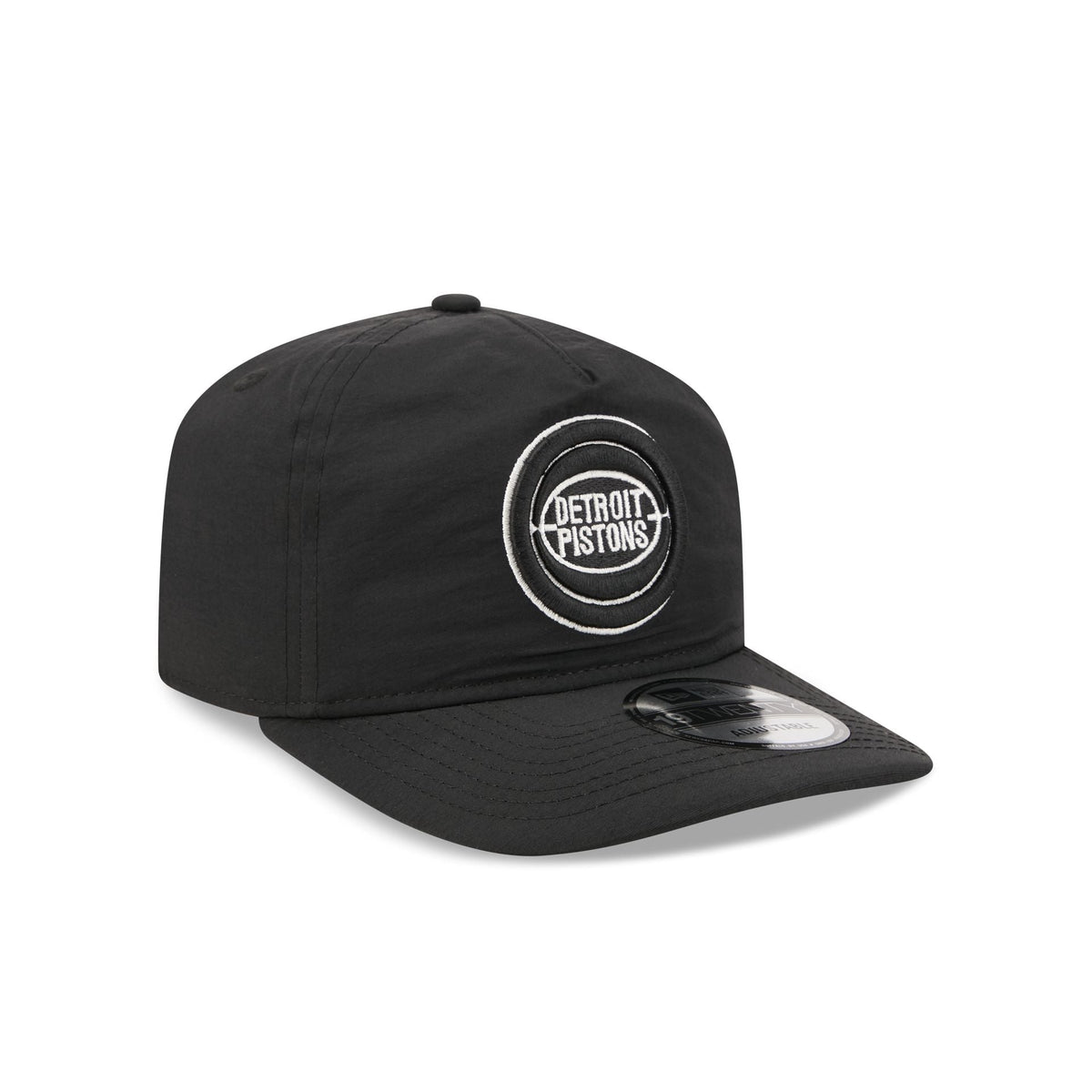 Detroit Pistons Black Nylon 19TWENTY Adjustable Hat
