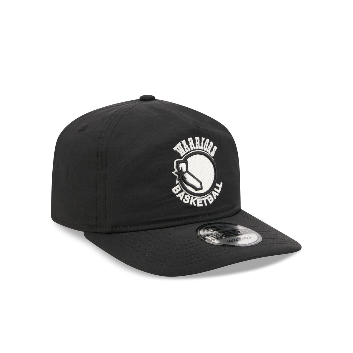 Golden State Warriors Black Nylon 19TWENTY Adjustable Hat