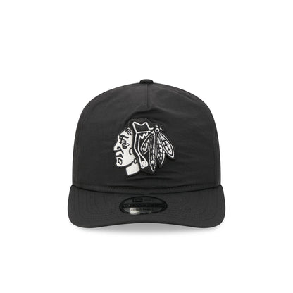 Chicago Blackhawks Black Nylon 19TWENTY Adjustable Hat