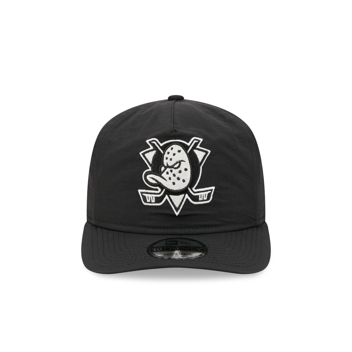 Anaheim Ducks Black Nylon 19TWENTY Adjustable Hat