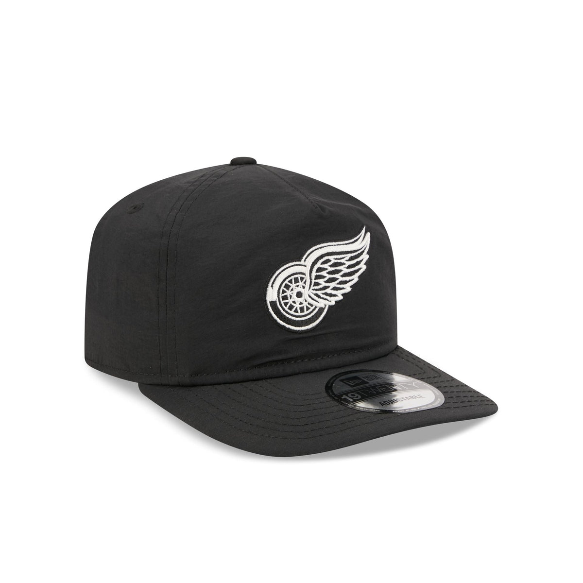 Detroit Red Wings Black Nylon 19TWENTY Adjustable Hat