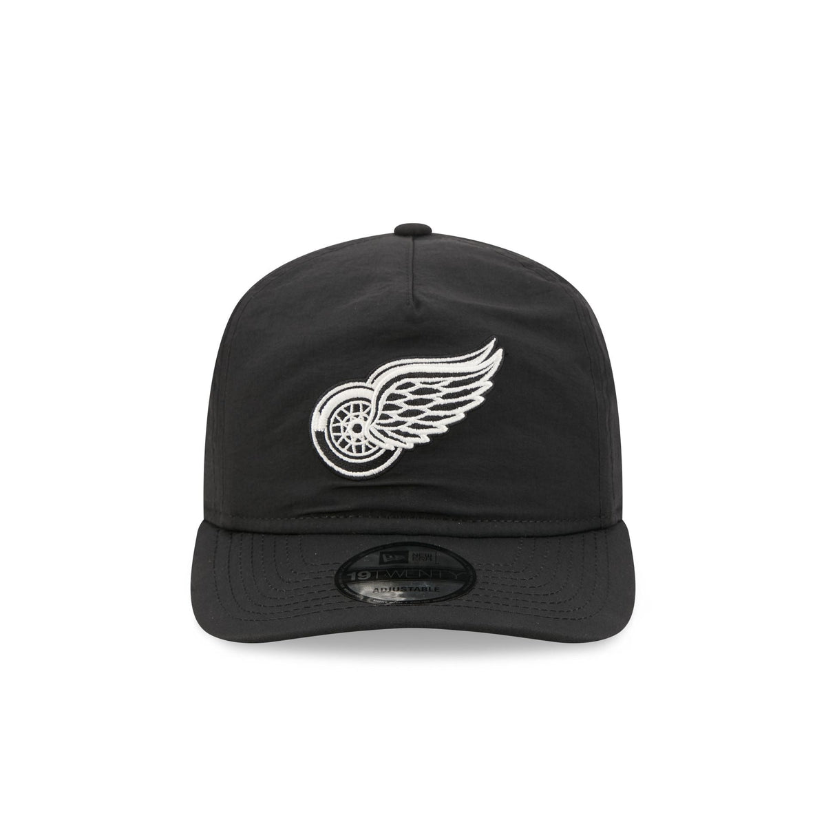 Detroit Red Wings Black Nylon 19TWENTY Adjustable Hat