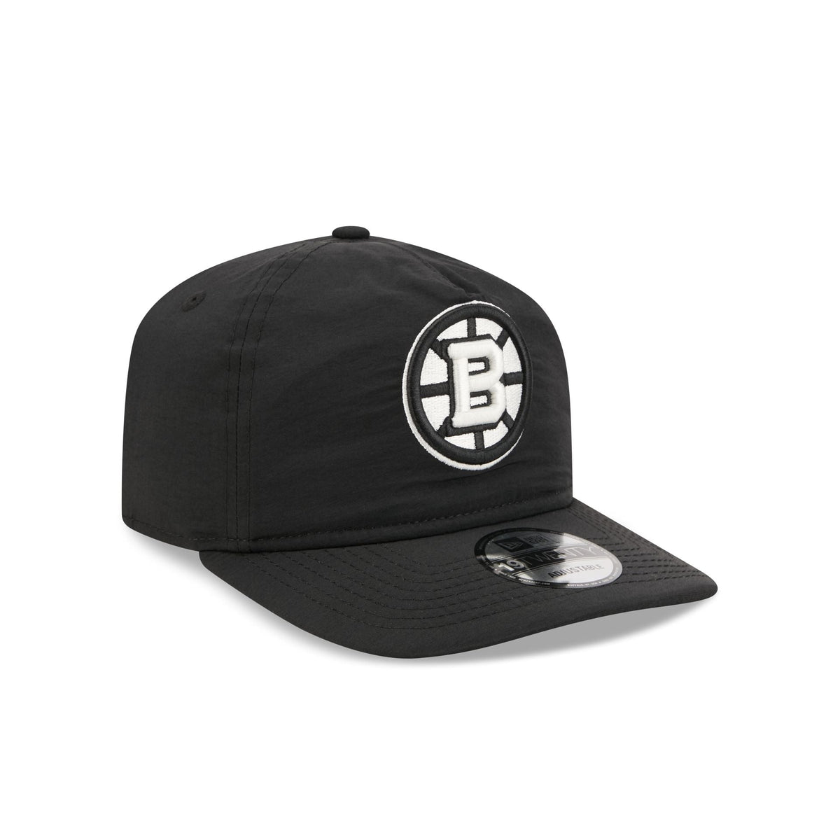 Boston Bruins Black Nylon 19TWENTY Adjustable Hat