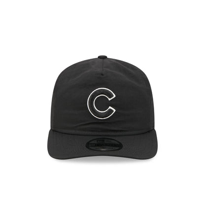 Chicago Cubs Black Nylon 19TWENTY Adjustable Hat