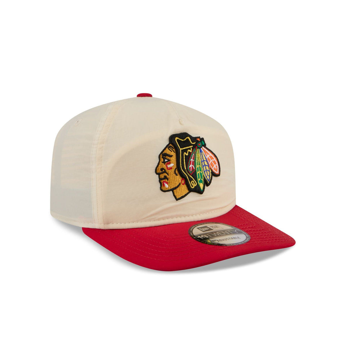 Chicago Blackhawks Chrome Nylon 19TWENTY Adjustable Hat