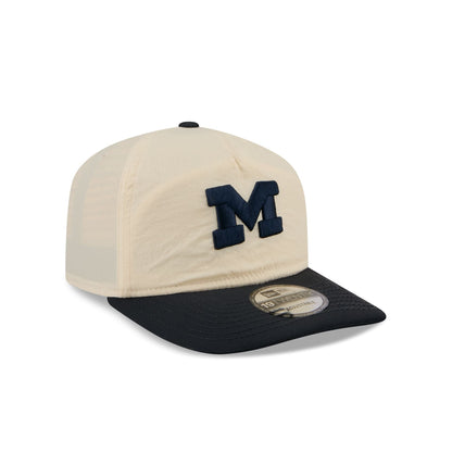 Michigan Wolverines Chrome Nylon 19TWENTY Adjustable Hat