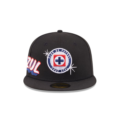 Cruz Azul Wordmark Side 59FIFTY Fitted Hat