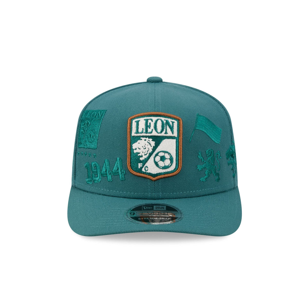 Club León All-Over 9SEVENTY Stretch-Snap Hat