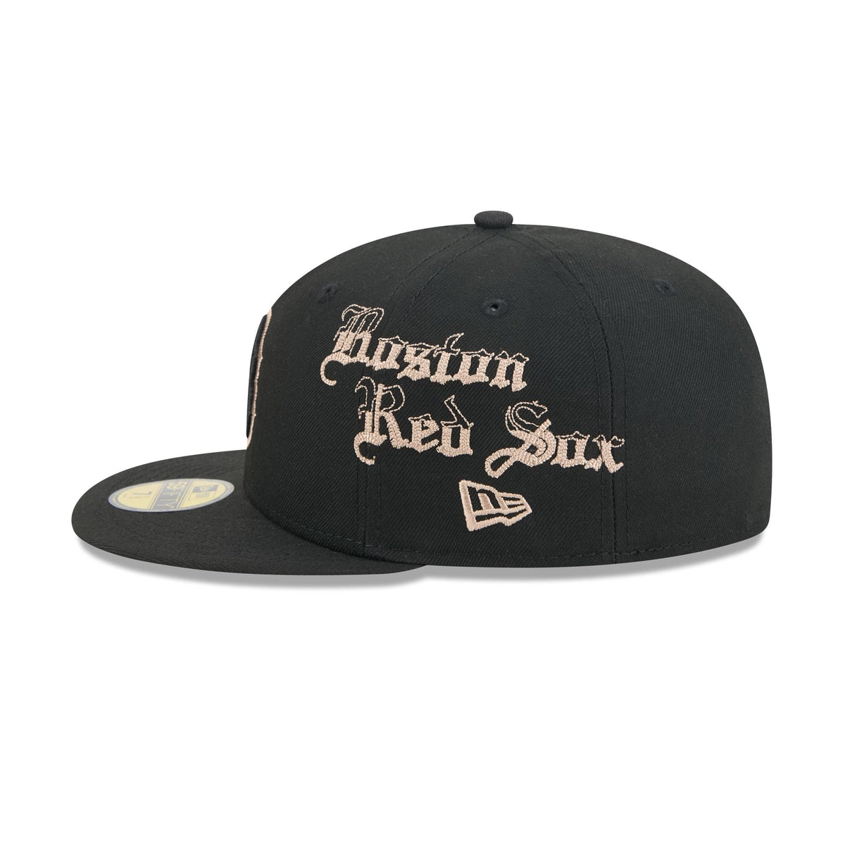 Boston Red Sox Gothic Lettering 59FIFTY Fitted Hat