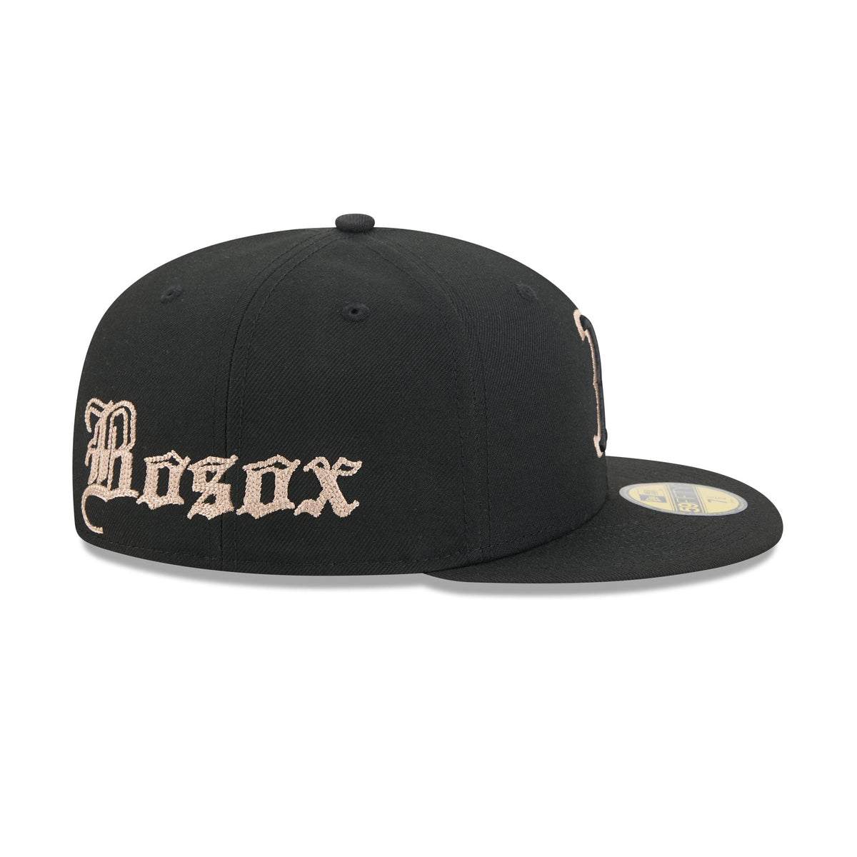 Boston Red Sox Gothic Lettering 59FIFTY Fitted Hat