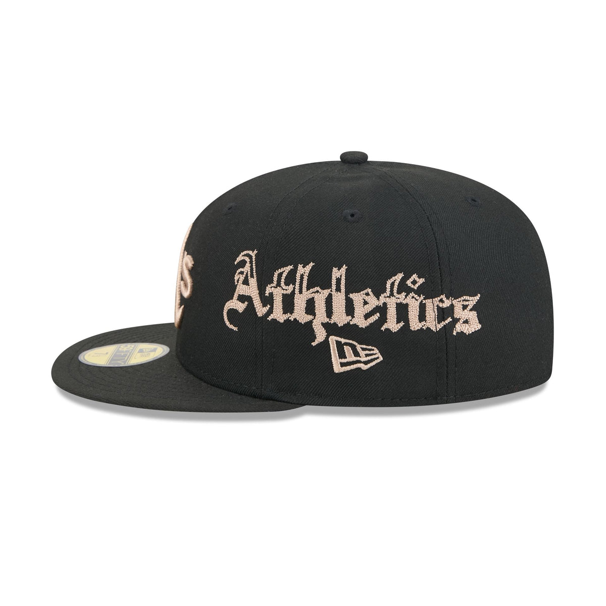 Athletics Gothic Lettering 59FIFTY Fitted Hat