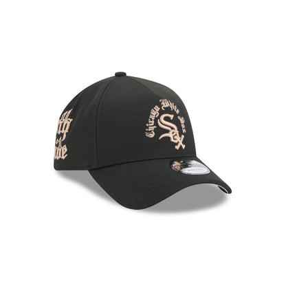 Chicago White Sox Gothic Lettering 9FORTY A-Frame Snapback Hat