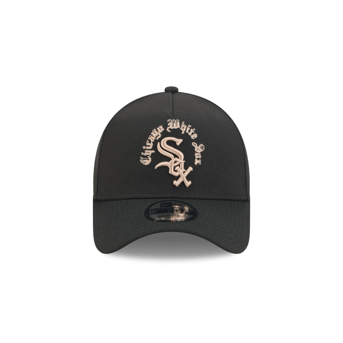 Chicago White Sox Gothic Lettering 9FORTY A-Frame Snapback Hat