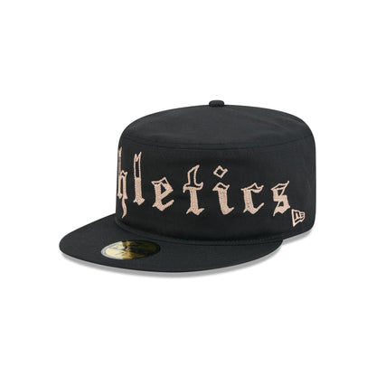 Athletics Gothic Lettering Pillbox Hat