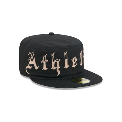 Athletics Gothic Lettering Pillbox Hat