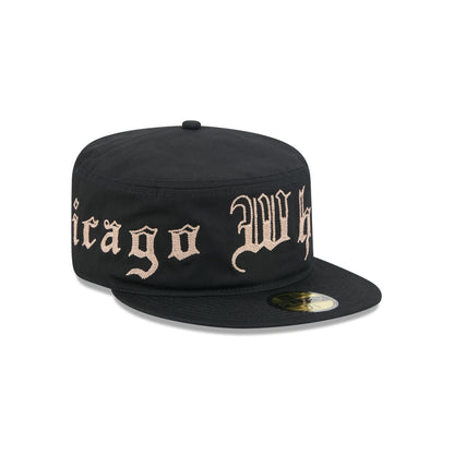 Chicago White Sox Gothic Lettering Pillbox Hat