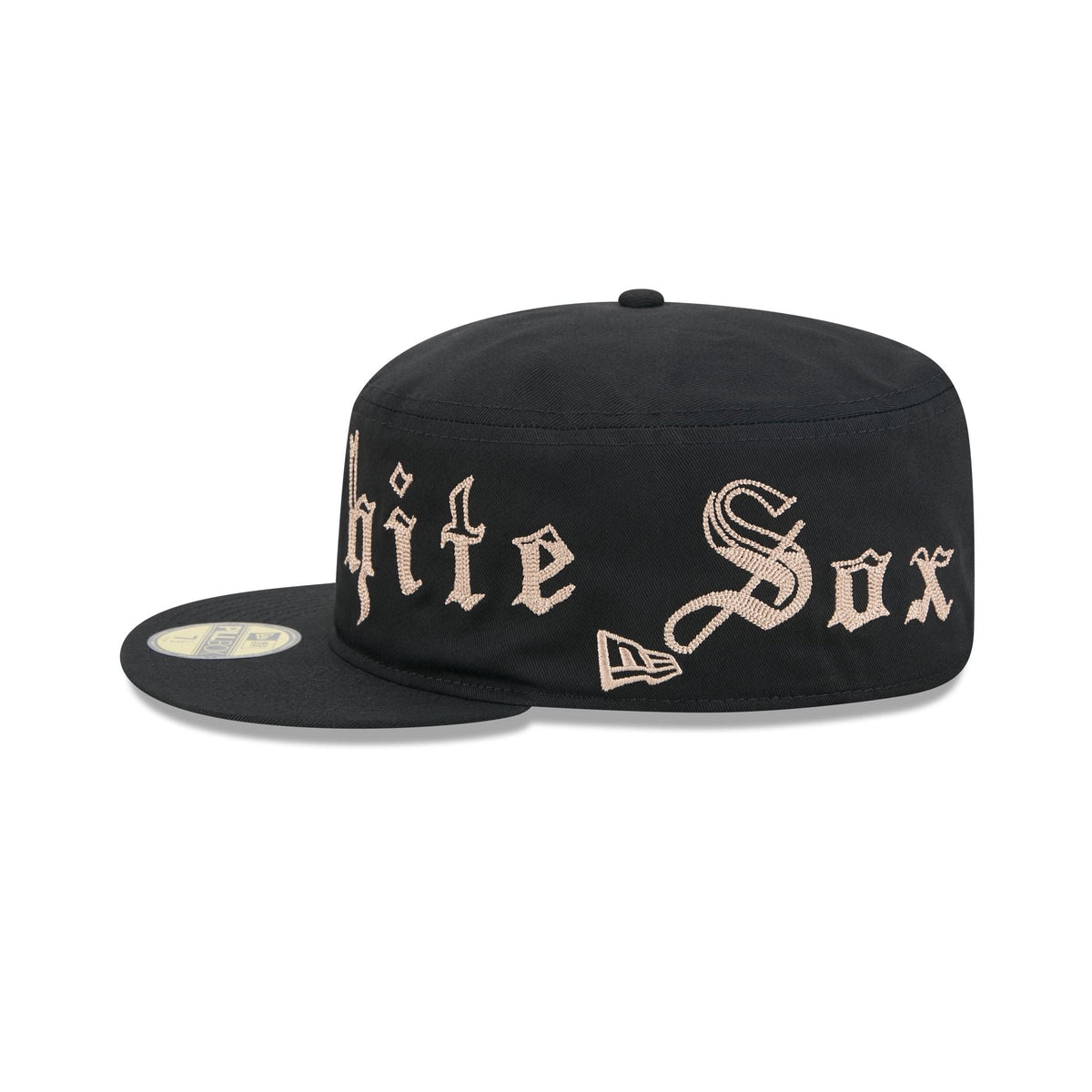 Chicago White Sox Gothic Lettering Pillbox Hat