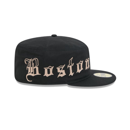 Boston Red Sox Gothic Lettering Pillbox Hat
