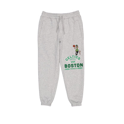 Boston Celtics Heather Gray Varsity Sweatpants