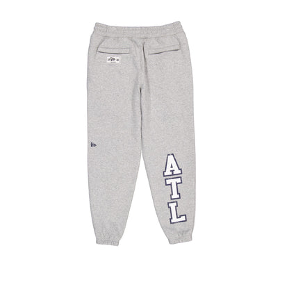 Atlanta Braves Heather Gray Varsity Sweatpants
