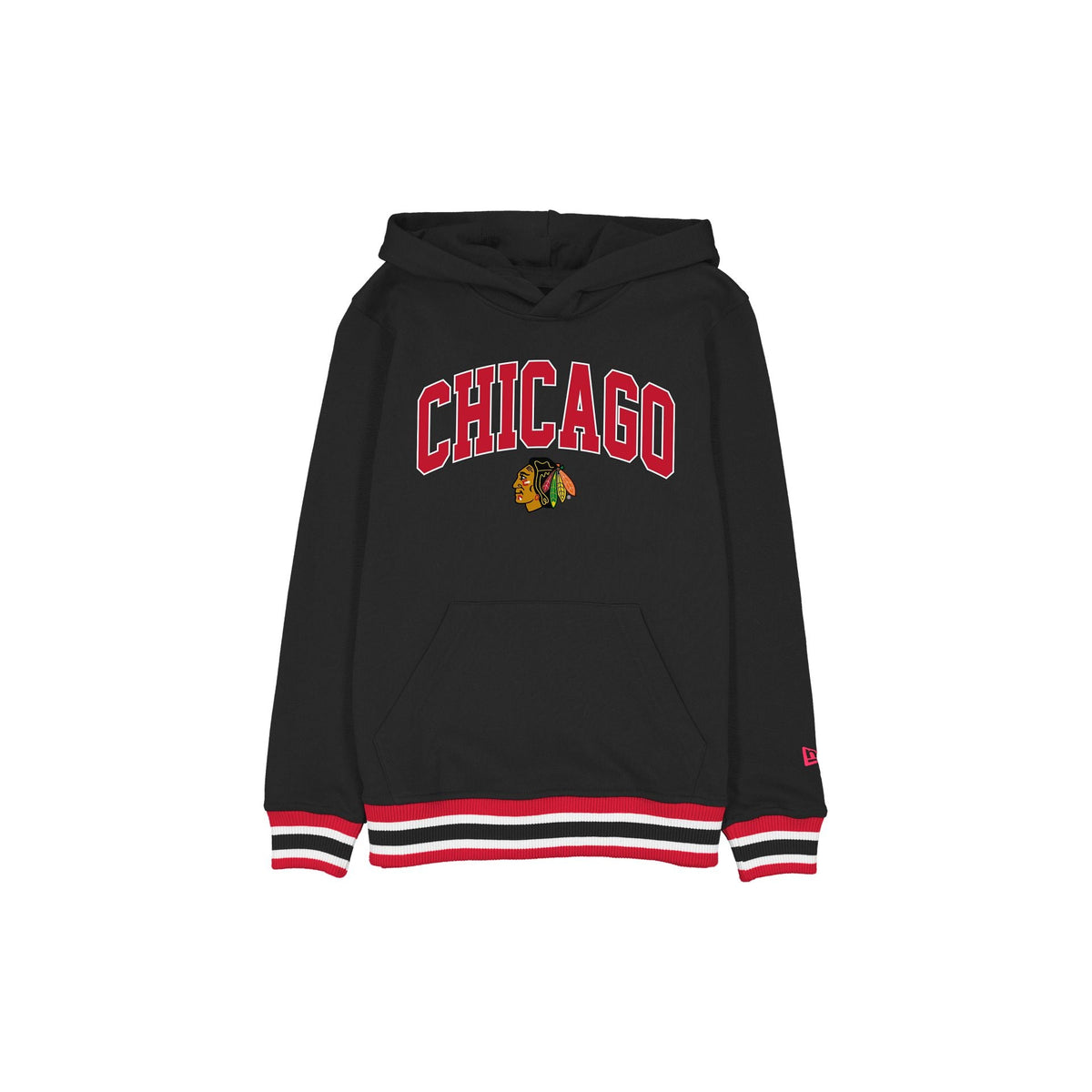 Chicago Blackhawks Boys Stripe Hoodie