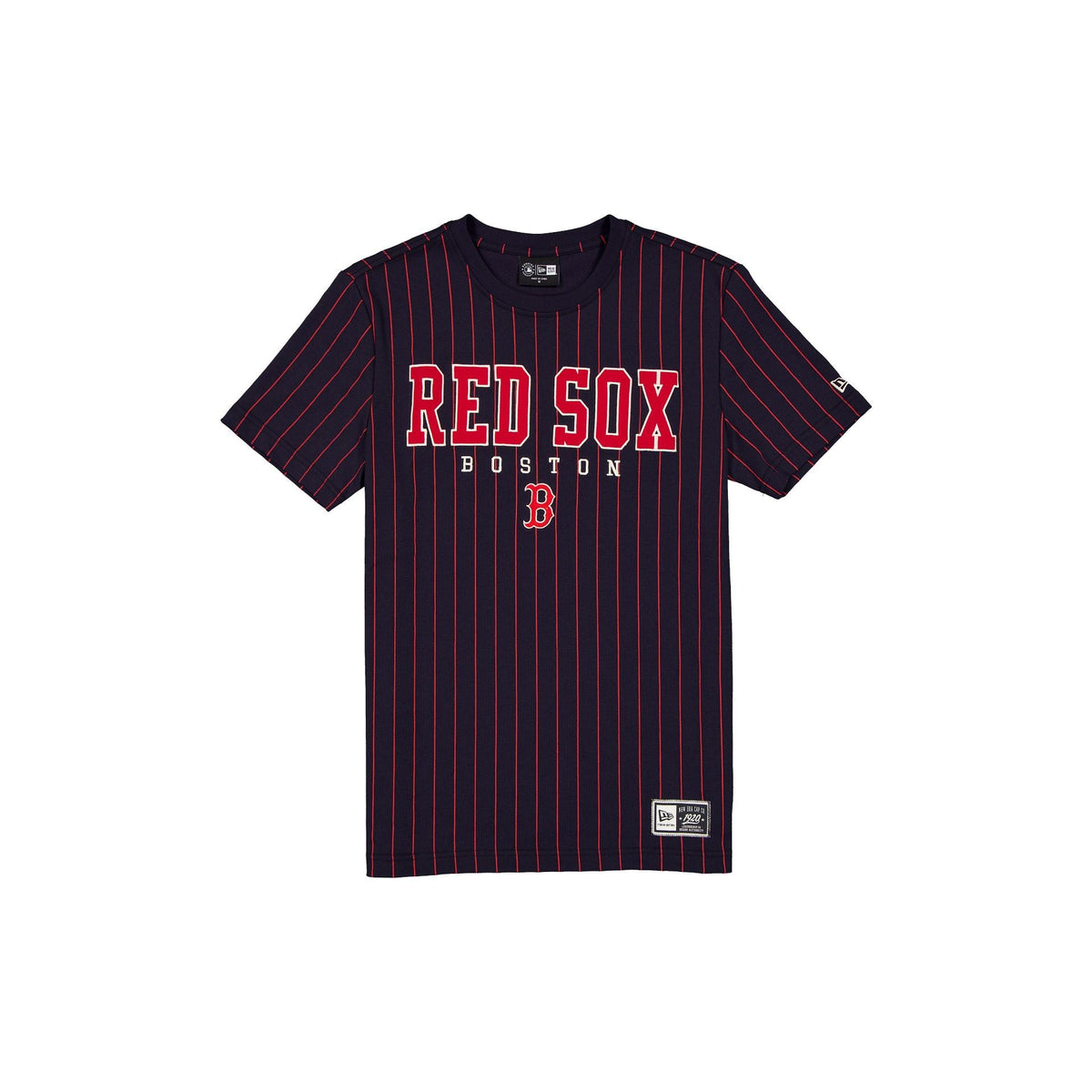 Boston Red Sox Throwback Pinstripe Varsity T-Shirt