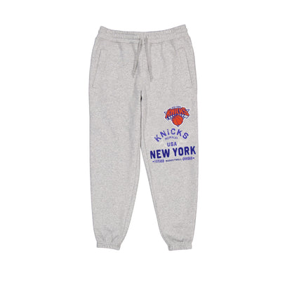 New York Knicks Heather Gray Varsity Sweatpants