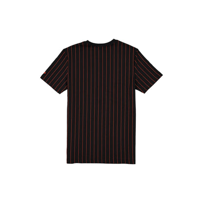 Anaheim Ducks Throwback Pinstripe Varsity T-Shirt