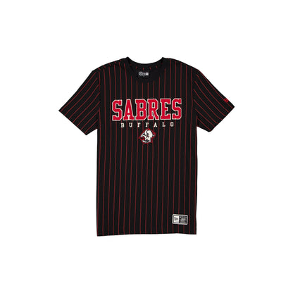 Buffalo Sabres Throwback Pinstripe Varsity T-Shirt