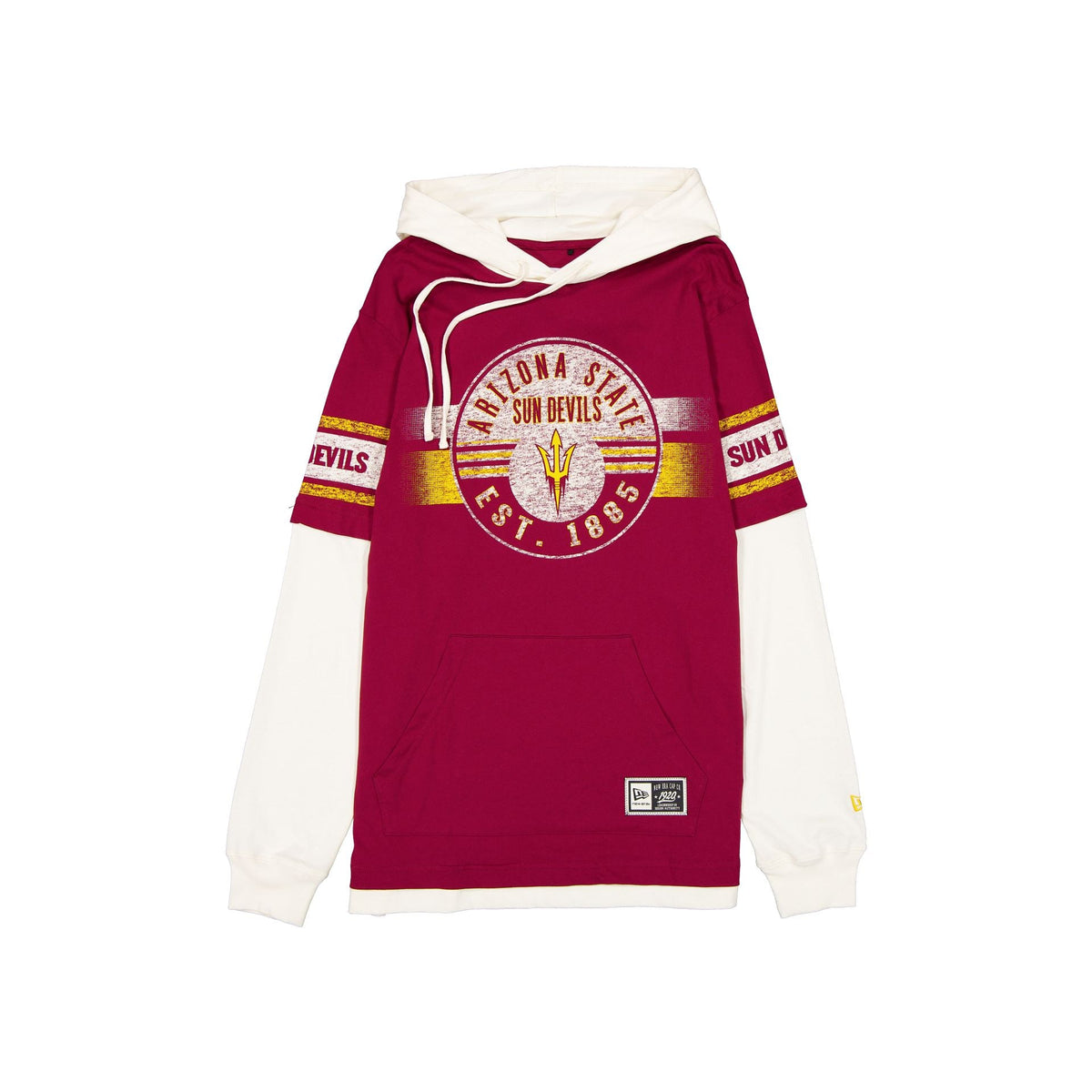Arizona State Sun Devils Throwback Chrome Twofer Hoodie