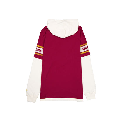 Arizona State Sun Devils Throwback Chrome Twofer Hoodie