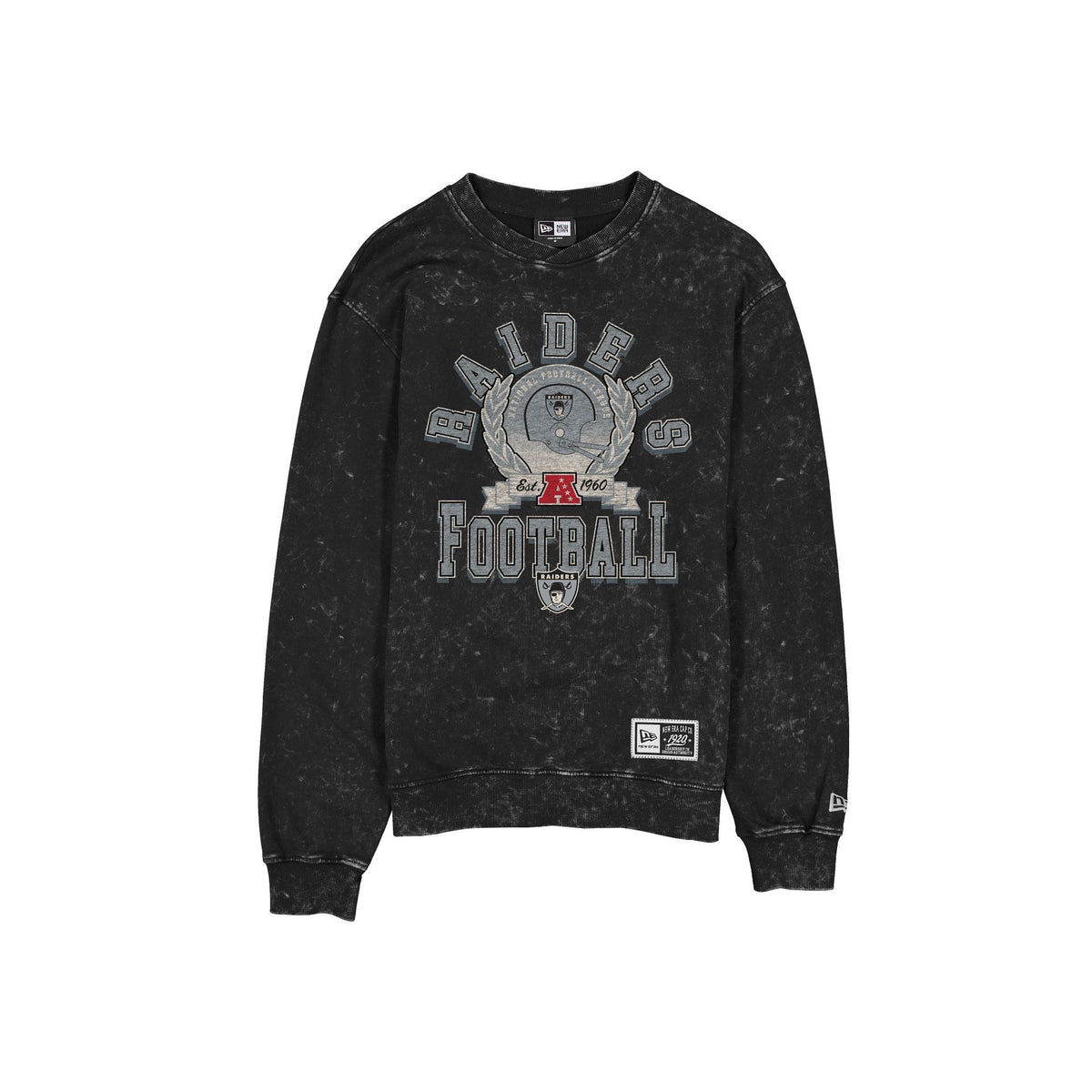 Las Vegas Raiders Throwback Laurel Crewneck