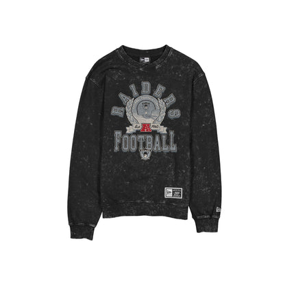 Las Vegas Raiders Throwback Laurel Crewneck