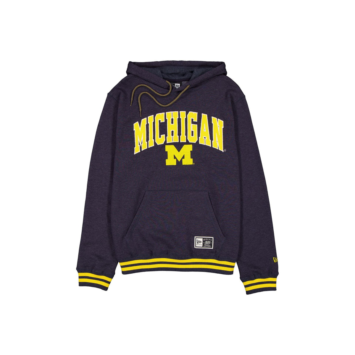 Michigan Wolverines Throwback Academic Hoodie