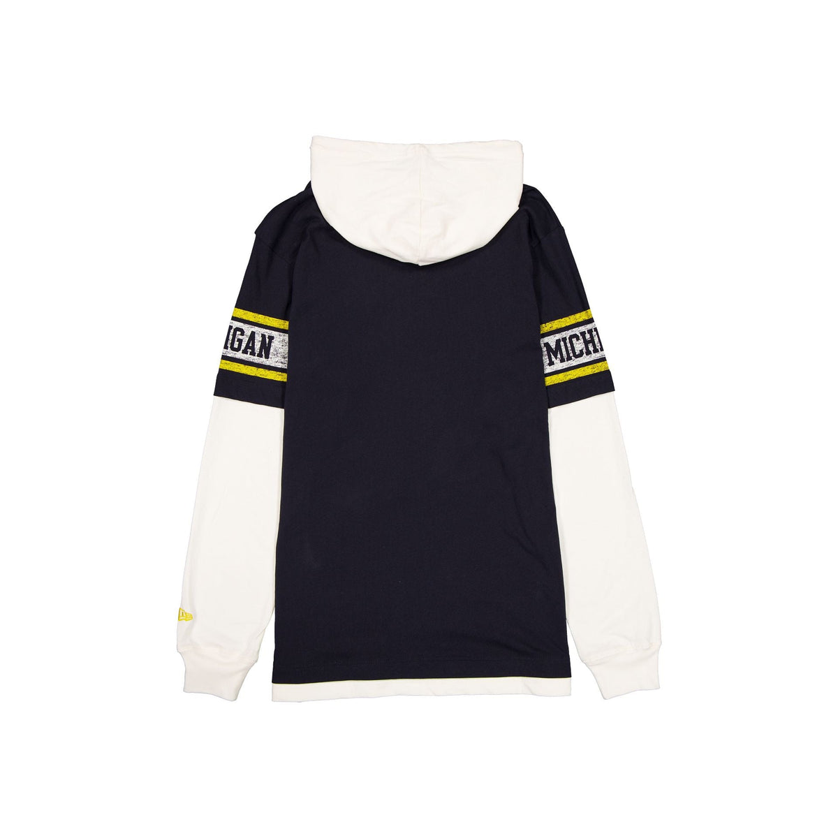 Michigan Wolverines Throwback Chrome Twofer Hoodie