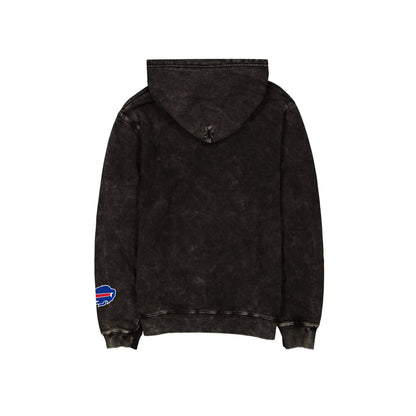 Buffalo Bills Logo Washed Black Hoodie