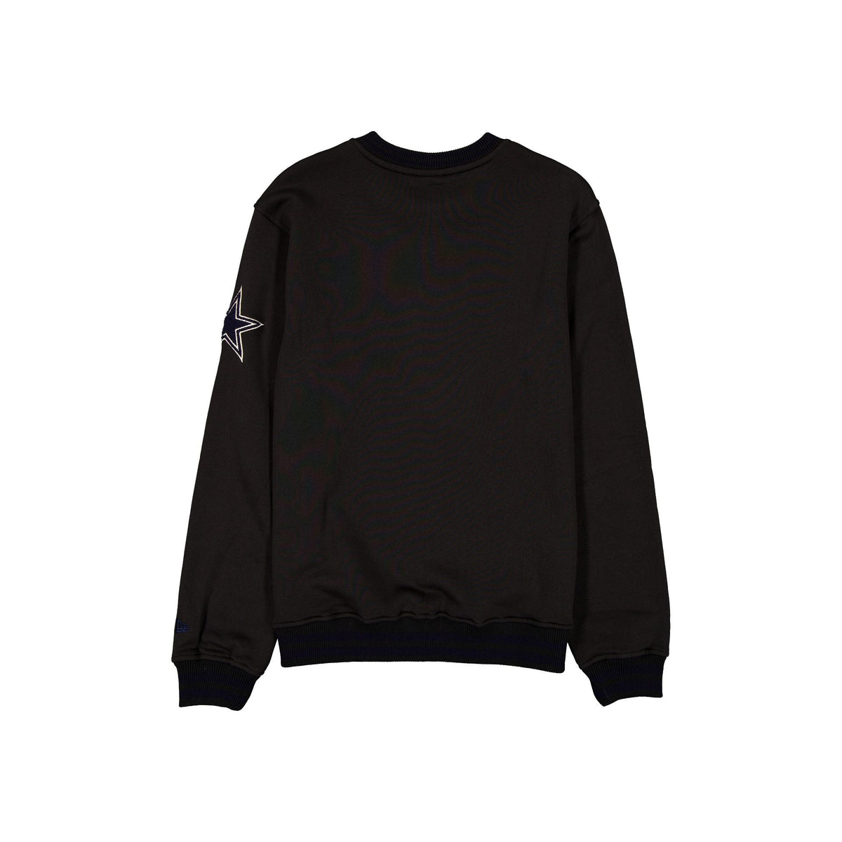 Dallas Cowboys Throwback Boucle Black Crewneck