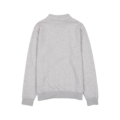 Atlanta Braves Heather Gray Quarter Zip