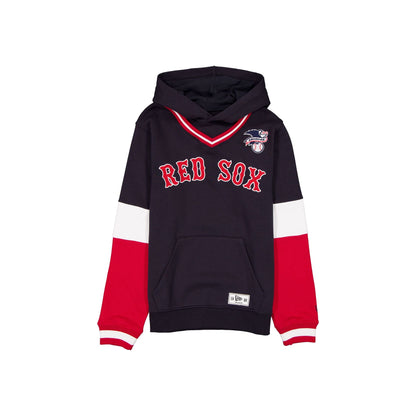 Boston Red Sox V-Neck Hoodie