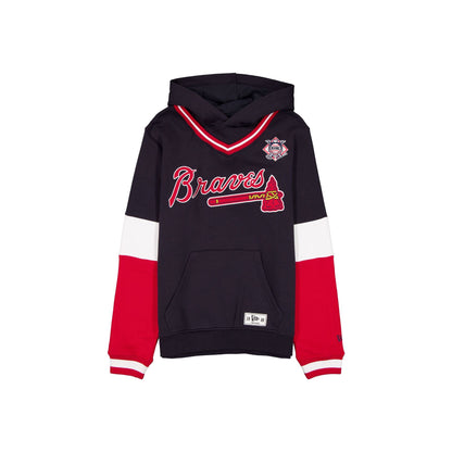 Atlanta Braves V-Neck Hoodie