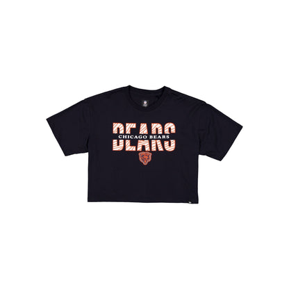 Chicago Bears Women's Cropped Split T-Shirt