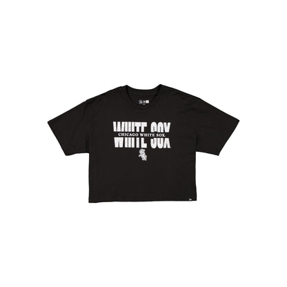 Chicago White Sox Women's Cropped Split T-Shirt