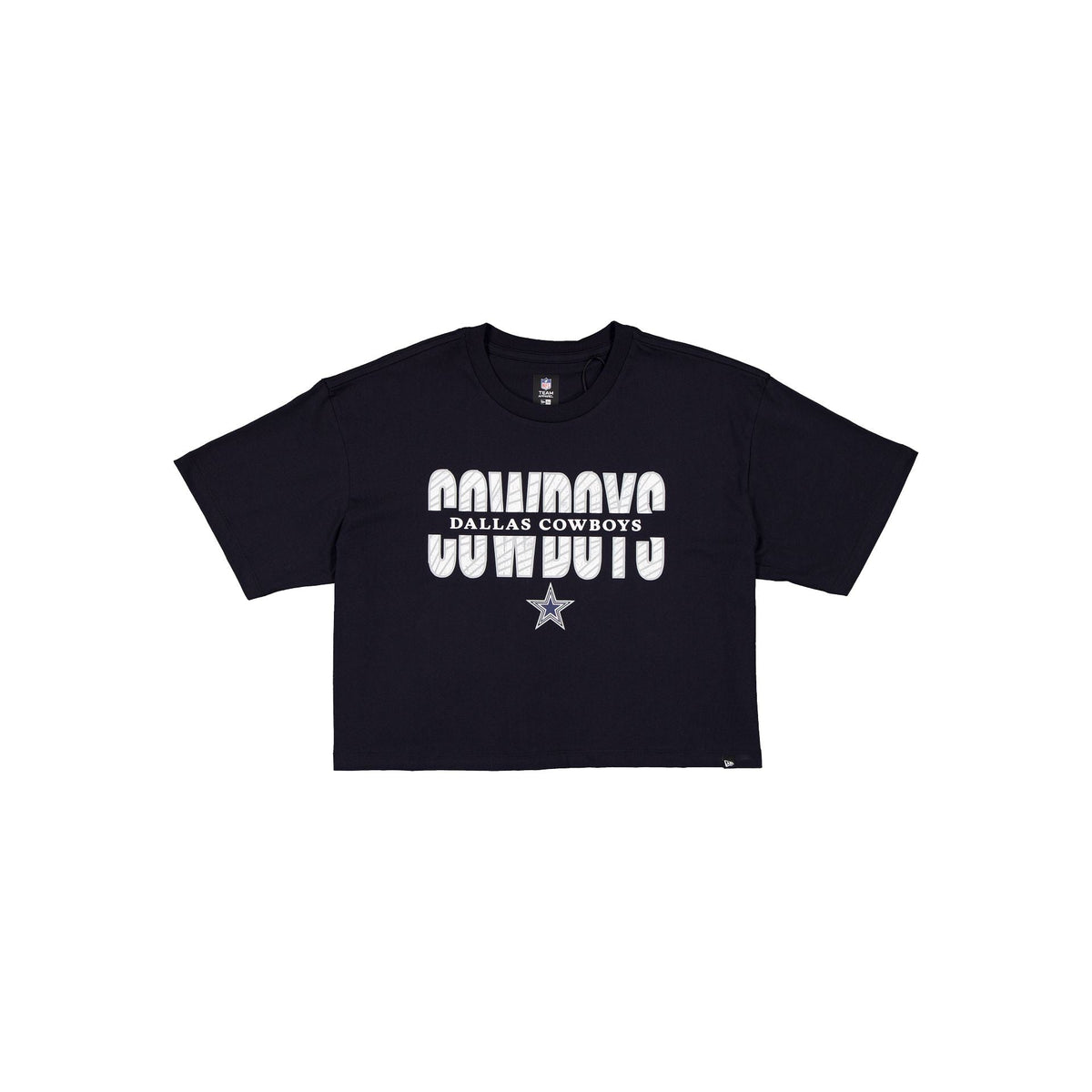 Dallas Cowboys Women's Cropped Split T-Shirt