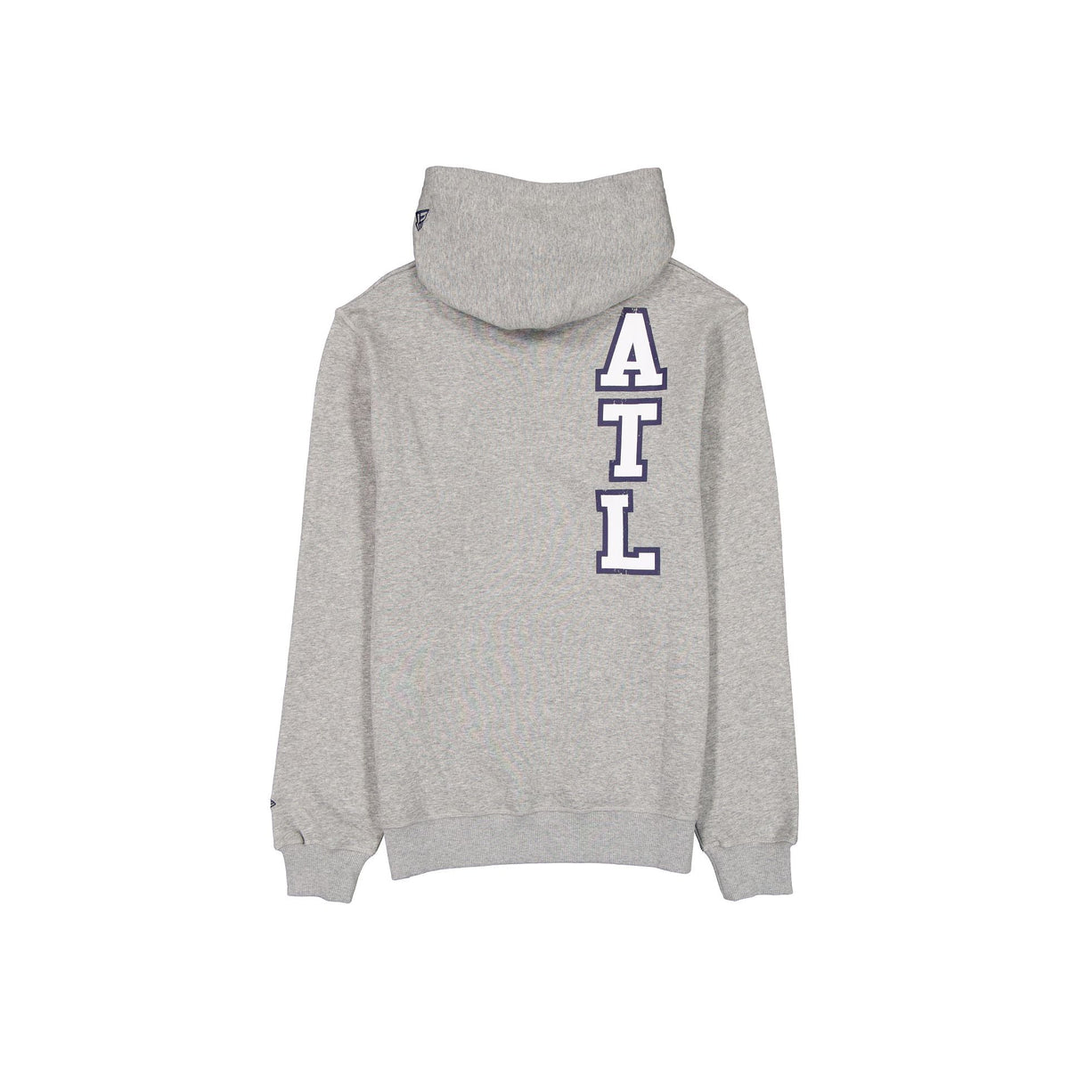 Atlanta Braves Heather Gray Varsity Hoodie