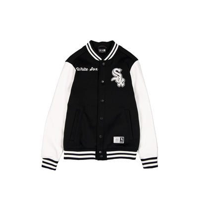 Chicago White Sox Black & White Varsity Jacket