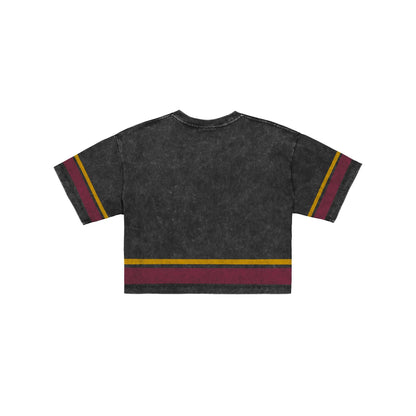 Arizona State Sun Devils Women's Vintage Stripe Cropped T-Shirt