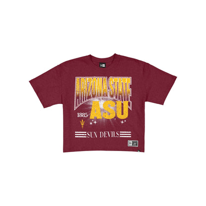 Arizona State Sun Devils Women's Throwback Cropped Graphic T-Shirt