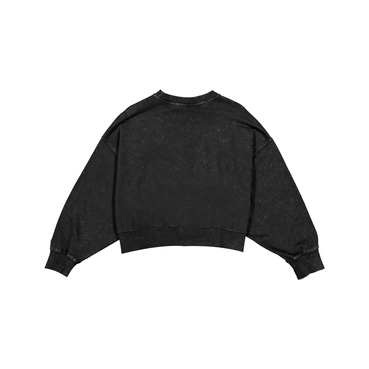 Anaheim Ducks Women's Throwback Cropped Washed Crewneck